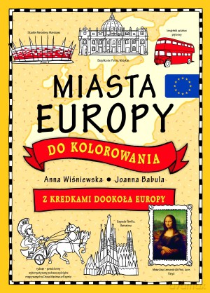 Miasta europy do kolorowania [KSIĄŻKA]