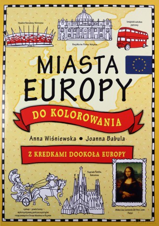 Miasta europy do kolorowania [KSIĄŻKA]