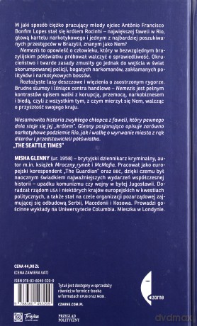 Nemezis o człowieku z Faweli i bitwie o Rio - Misha Glenny (twarda) [KSIĄŻKA]