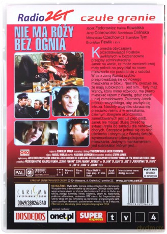 Nie ma róży bez ognia [DVD]
