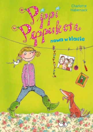 Pippi Pepperkorn nowa w klasie - Charlotte Habersack (twarda) [KSIĄŻKA]