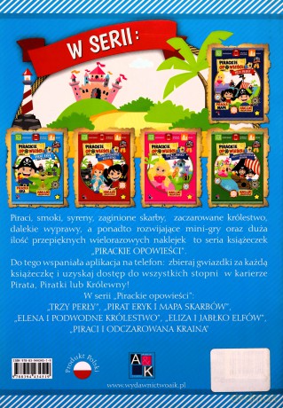 Pirat Eryk i mapa skarbów. Pirackie opowieści część 2 - Katarzyna Borucka [KSIĄŻKA]