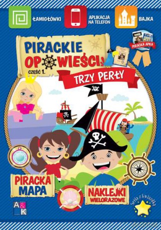 Trzy perły. Pirackie opowieści część 1 - Katarzyna Borucka [KSIĄŻKA]