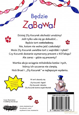 Zły kocurek. Sto lat - Nick Bruel [KSIĄŻKA]