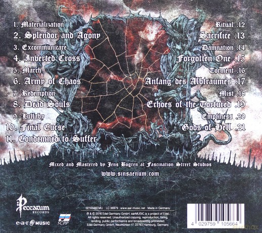 Sinsaenum: Echoes Of The Tortured (digipack) [CD]