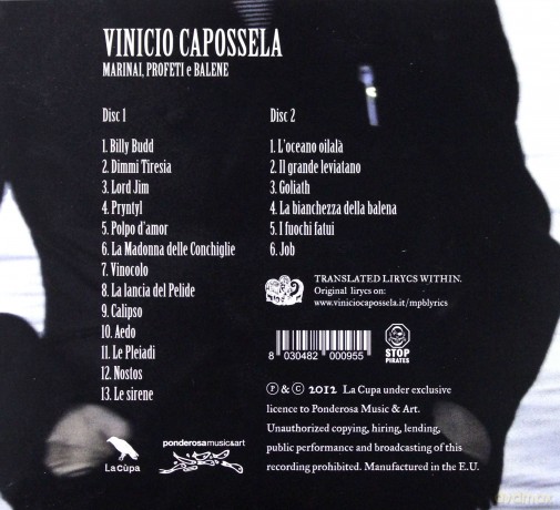 Vinicio Capossela: Marinai, Profeti E Balene [2CD]