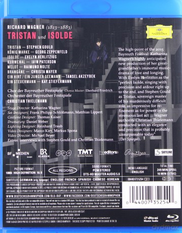 Christian Thielemann: Wagner Tristan Und Isolde [Blu-Ray]