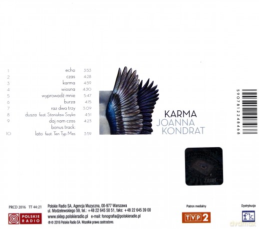 Joanna Kondrat: Karma [CD]