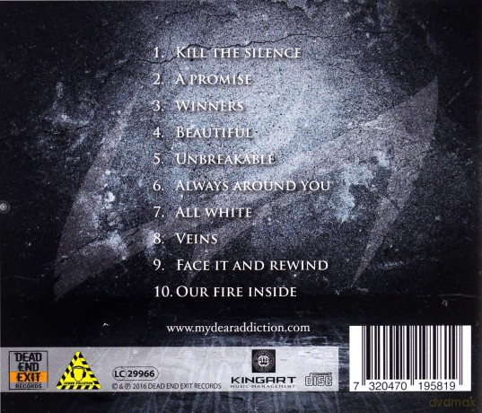 My Dear Addiction: Kill The Silence [CD]