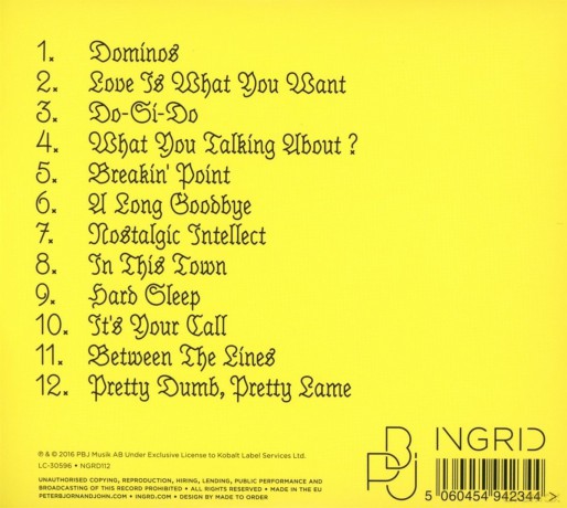 Peter Bjorn And John: Breakin Point (digipack) [CD]