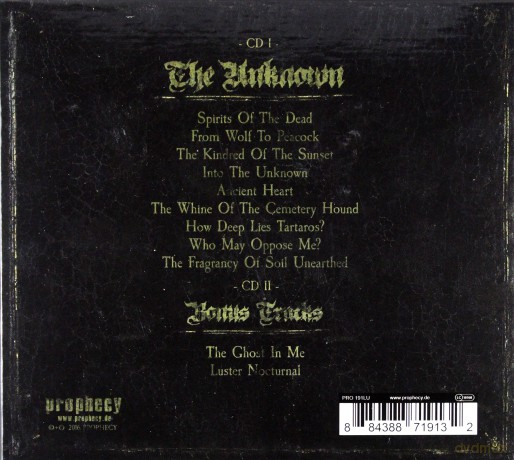The Vision Bleak: The Unknown (Limited Edition) (BOX) [2CD]