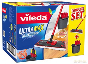 Vileda Zestaw Ultramax Box Mop + Wiadro + Wyciskacz