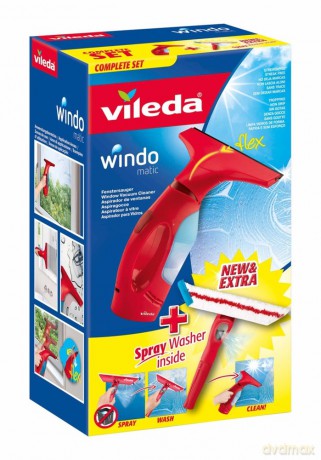 VILEDA Myjka do szyb okien Windomatic + spryskiwacz