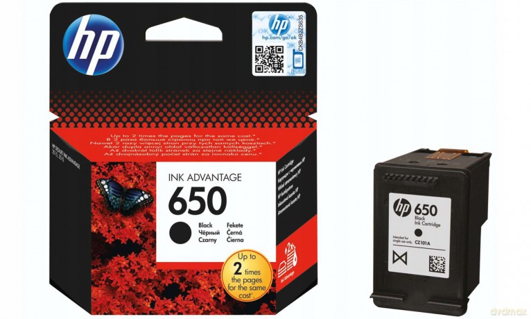 Tusz HP 650 CZARNY CZ101AE 1515 2515