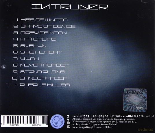 Sexy Suicide: Intruder [CD]