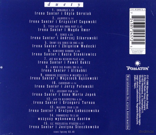 Irena Santor: Duety [CD]