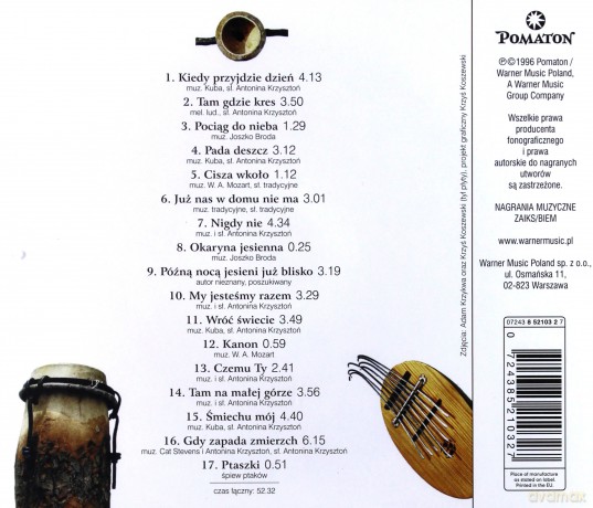 Antonina Krzyszton: Kiedy Przyjdzie Dzień [CD]
