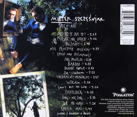 Mietek Szcześniak: Spoza Nas [CD]