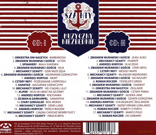 Szanty - Muzyczny Niezbędnik [2CD]