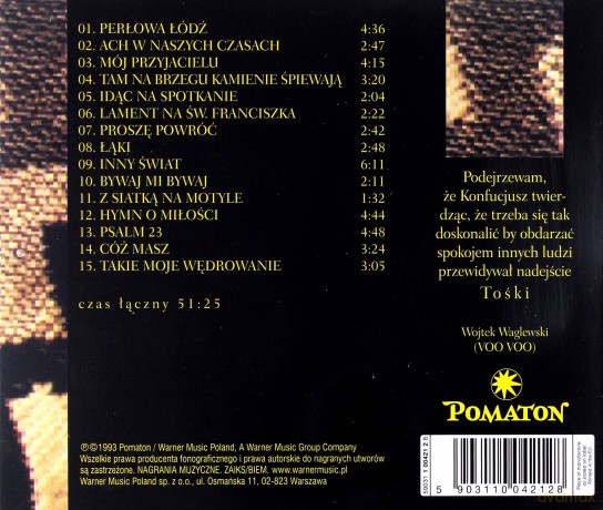 Antonina Krzyszton: Takie Moje Wędrowanie [CD]
