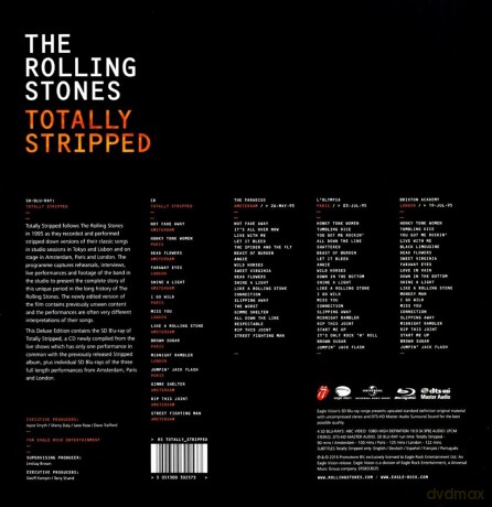 Rolling Stones: Totally Stripped (Limited) [BOX] [4xBlu-Ray]+[CD]