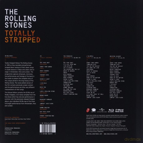 Rolling Stones: Totally Stripped (Limited) [BOX] [4xBlu-Ray]+[CD]