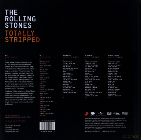 Rolling Stones: Totally Stripped (Limited) [BOX] [4DVD]+[CD]