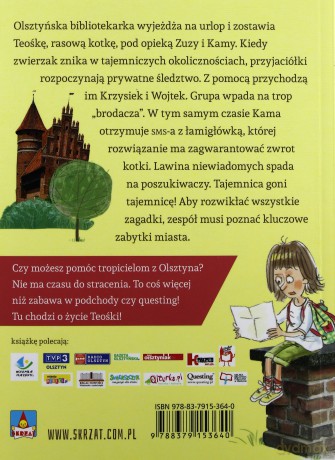 Tajemnica zaginionej kotki - Sarnowska Beata [KSIĄŻKA]