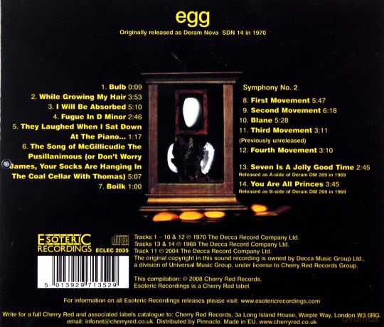 Egg: Egg [CD]