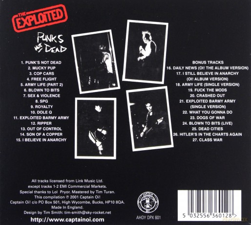 The Exploited: Punk\'s Not Dead  (digipack) + bonus [CD]