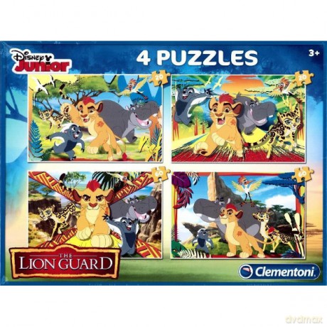 CLEMENTONI 2x202x60 el. Lion Guard [PUZZLE]