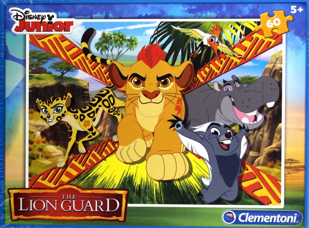 CLEMENTONI 60 el. Król Lew [PUZZLE]