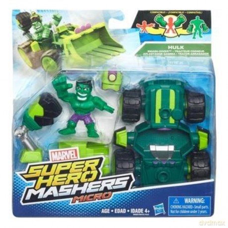 HASBRO Avengers Figurka z pojazdem, Hulk [FIGURKA]