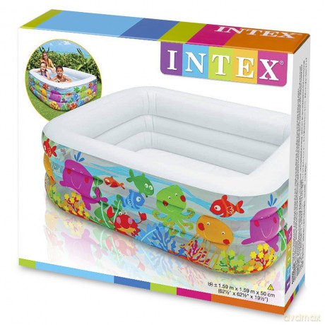 INTEX Basen dmuchany 159 x 159 x 50 cm