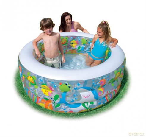 INTEX Basen dmuchany akwarium 152x56 cm