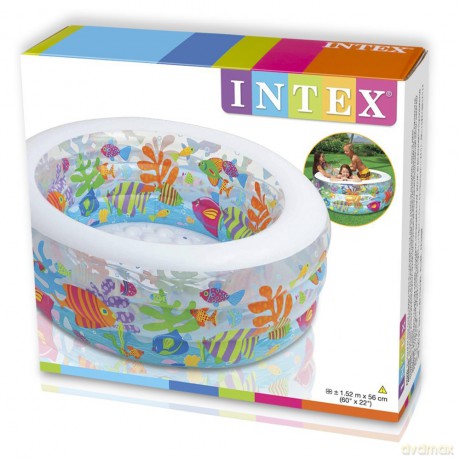 INTEX Basen dmuchany akwarium 152x56 cm