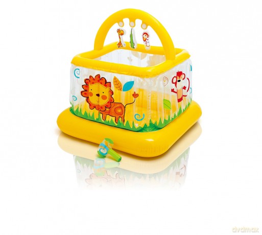 INTEX Kojec dmuchany 117x117 cm