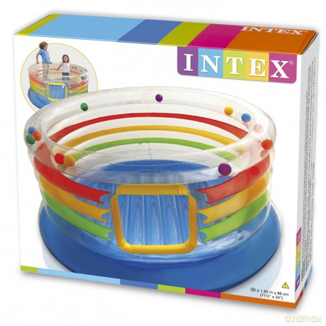 INTEX Trampolina nadmuchiwana 182x86 cm