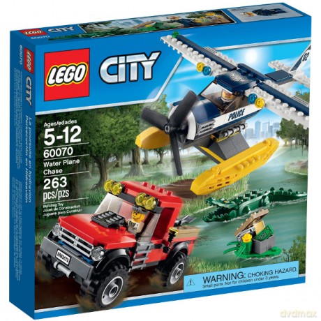 LEGO City Pościg hydroplanem (60070) [KLOCKI]
