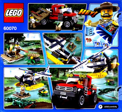 LEGO City Pościg hydroplanem (60070) [KLOCKI]