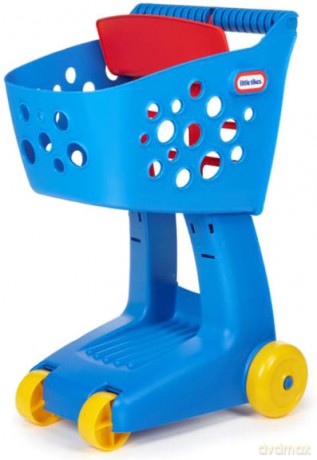 LITTLE TIKES Wózek zakupowy niebieski