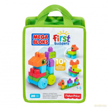 MEGA BLOKS Kolorowe zwierzaki [KLOCKI]