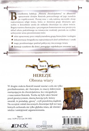 Historia Chrześcijaństwa. Herezje. Obrona wiary (Tom 4) [KSIĄŻKA]