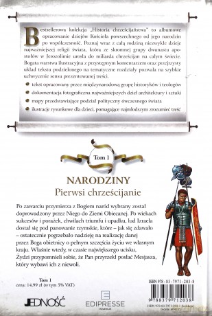 Historia Chrześcijaństwa. Narodziny. Pierwsi chrześcijanie (Tom 1) [KSIĄŻKA]