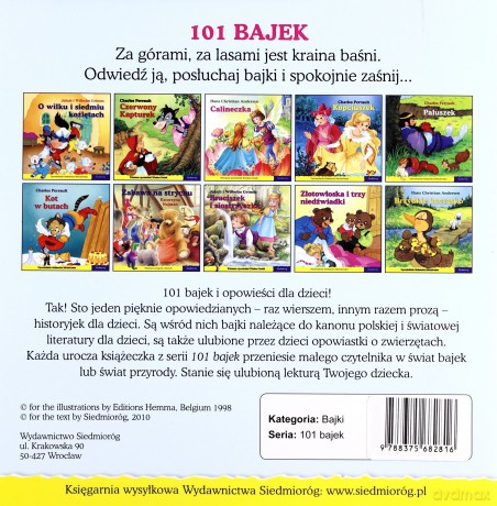 101 bajek - Przyjaciele z łąk i pól [KSIĄŻKA]