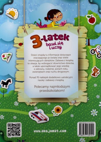 3-latek bawi się i uczy. Encyklopedia wiedzy [KSIĄŻKA]