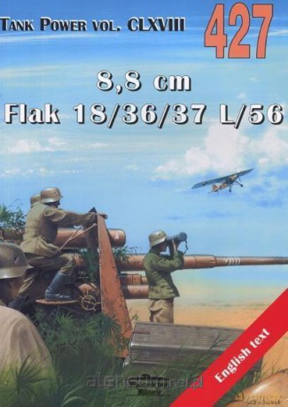 8,8 cm Flak 18/36/37 L/56. Tank Power vol. 427 - Janusz Ledwoch [KSIĄŻKA]