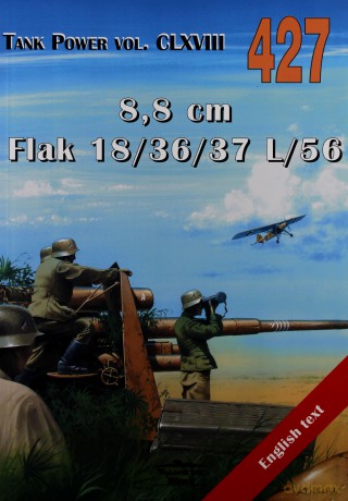 8,8 cm Flak 18/36/37 L/56. Tank Power vol. 427 - Janusz Ledwoch [KSIĄŻKA]