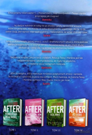 After (Tom 1-4) - Anna Todd [KSIĄŻKA]
