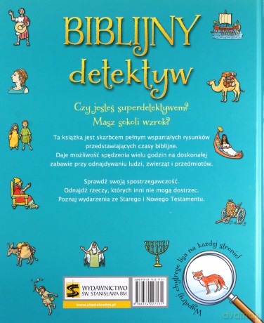 Biblijny detektyw. Książka z zagadkami - Peter Martin, Peter Kent [KSIĄŻKA]